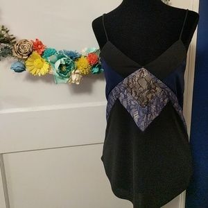 Express Lacey Two Tone Tank